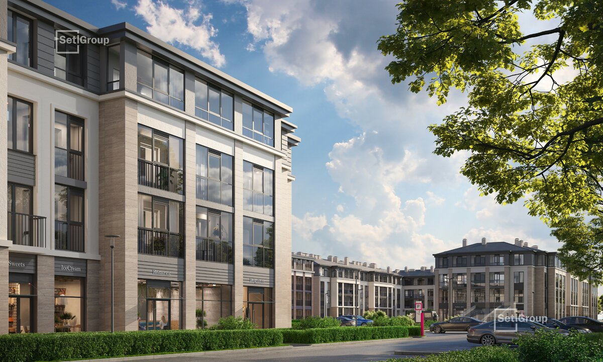 1-комнатная квартира, 35.94 кв.м, Дворцовый фасад, изображение-2