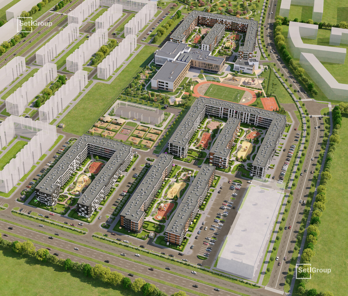 1-комнатная квартира, 31.55 кв.м, Парадный ансамбль, изображение-21