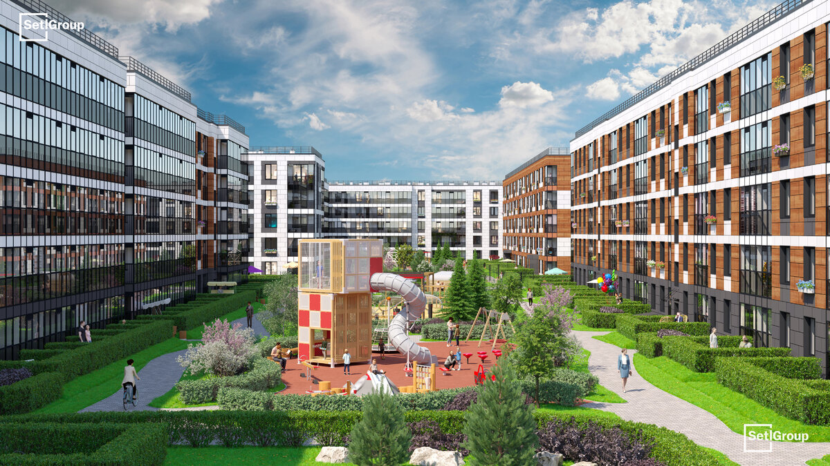 1-комнатная квартира, 32.05 кв.м, Парадный ансамбль, изображение-4