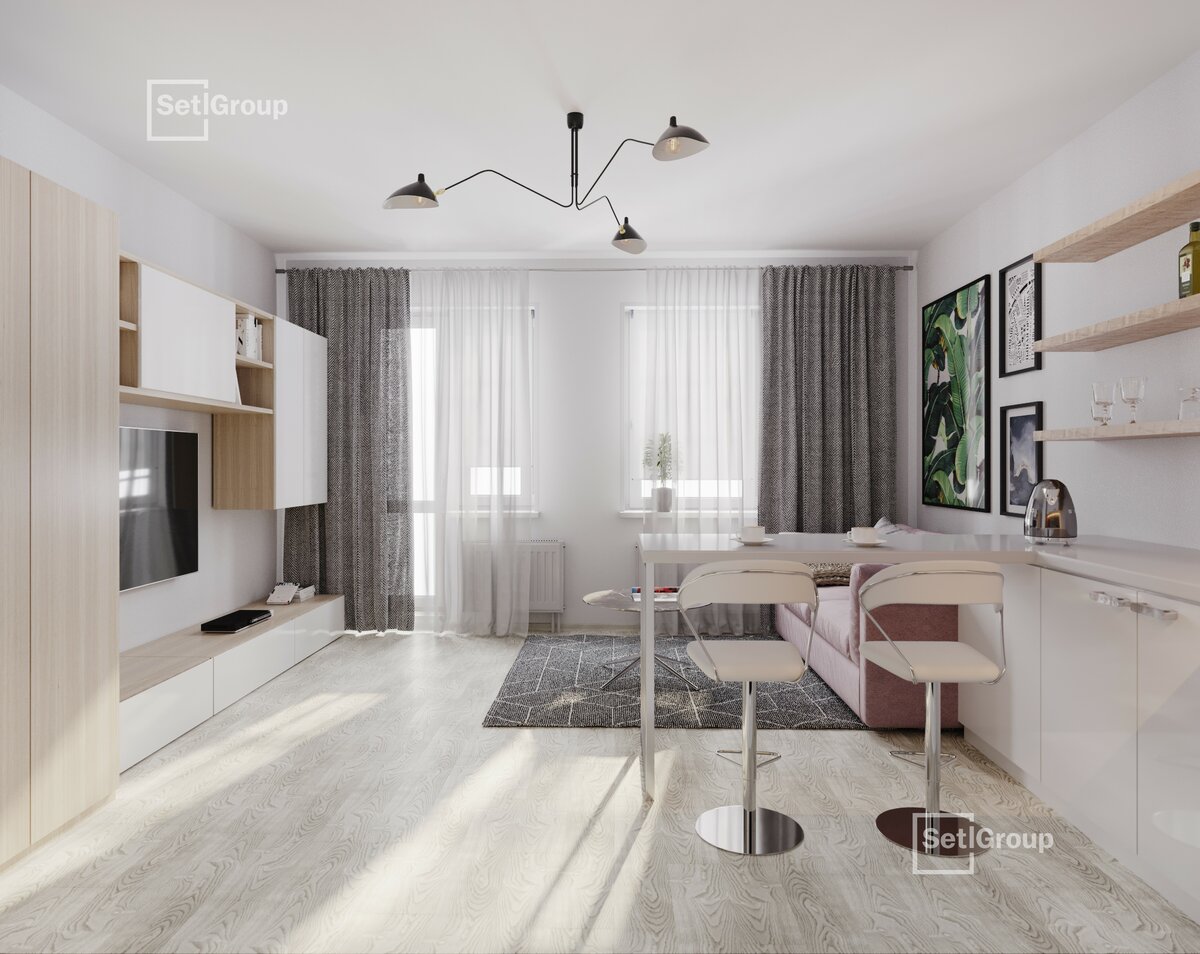 3-комнатная квартира, 118.2 кв.м, Притяжение, изображение-4