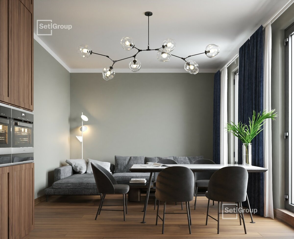 1-комнатная квартира, 33.1 кв.м, Svetlana Park, изображение-3