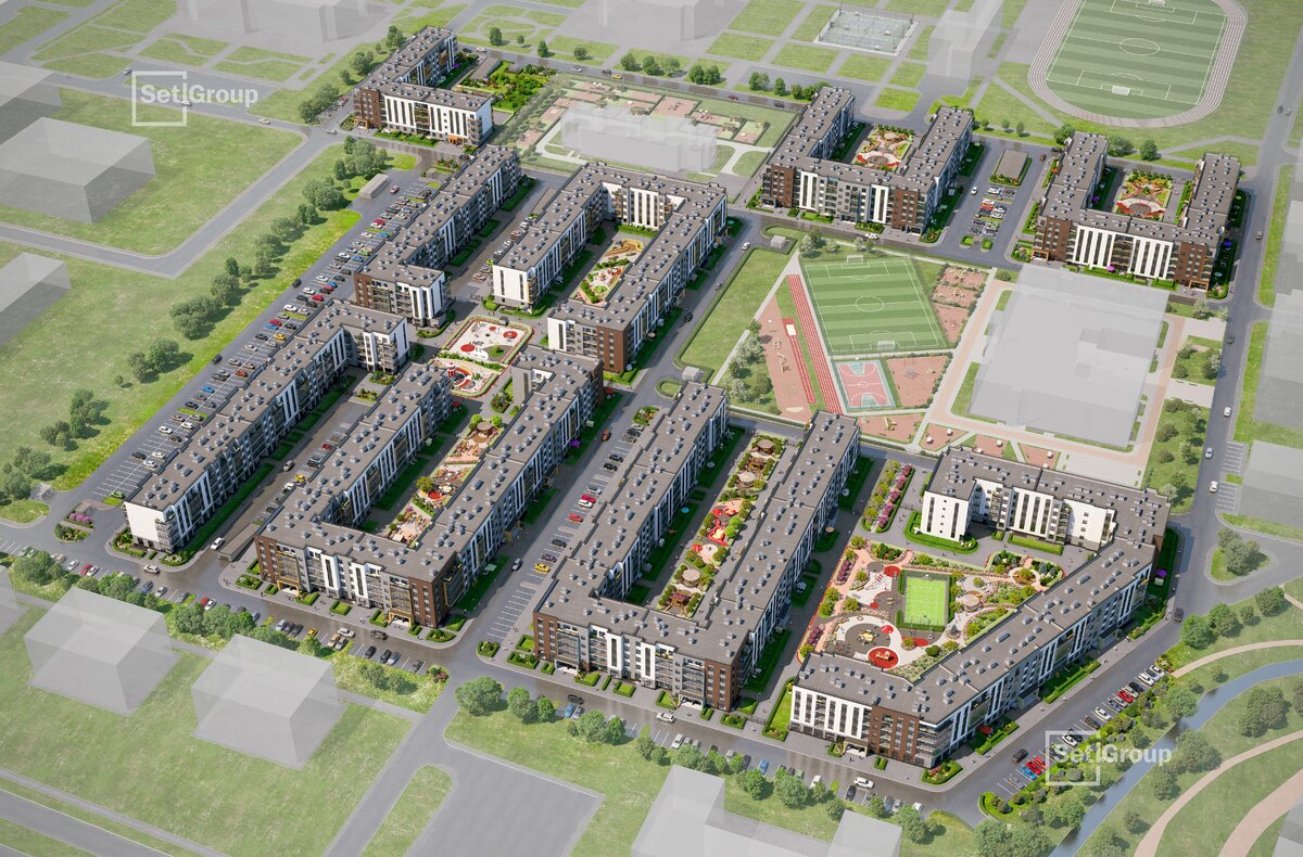 2-комнатная квартира, 57.17 кв.м, Парадный ансамбль, изображение-6