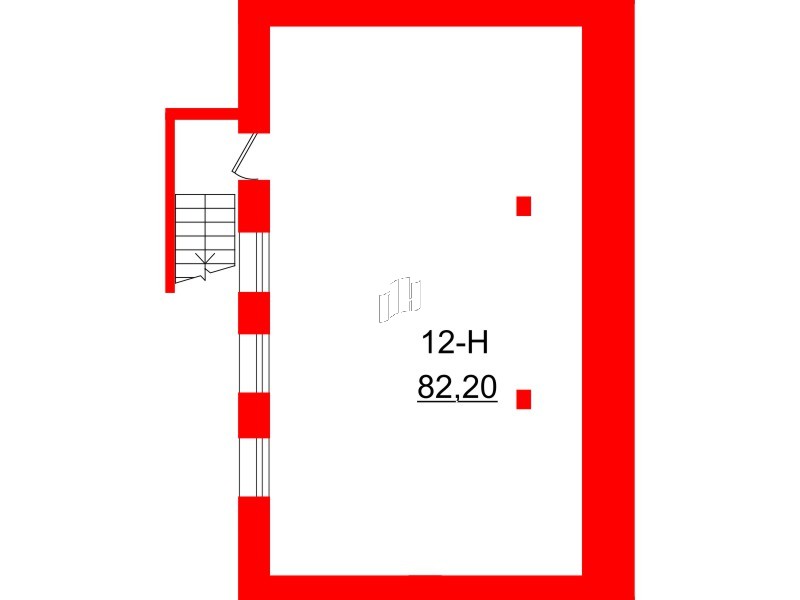 Помещение в ЖК UNO, 86.1 м², -1 этаж