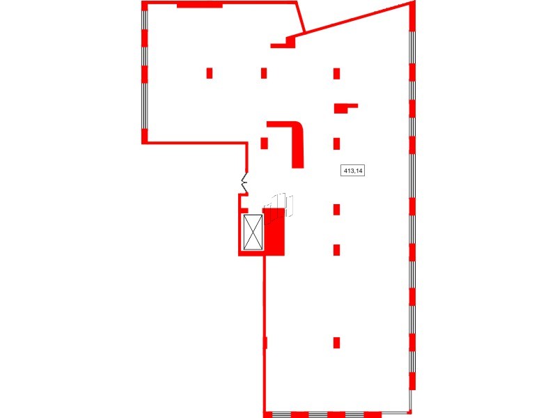 Апартаменты в ЖК 17/33 Петровский Остров, 1 комнатные, 413.14 м², 3 этаж