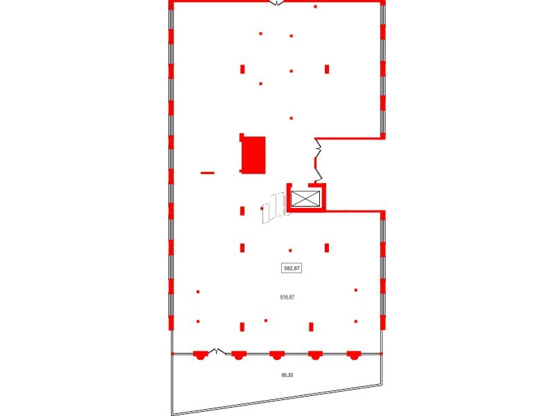 Апартаменты в ЖК 17/33 Петровский Остров, 1 комнатные, 582.87 м², 7 этаж