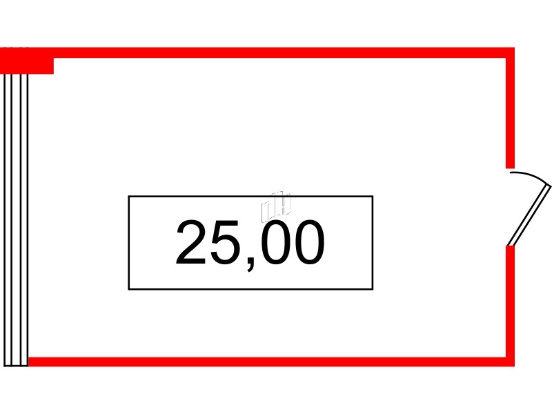 Помещение в ЖК БЦ INSIDE, 25 м², 5 этаж