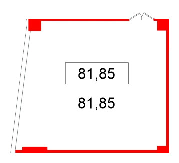 Помещение в ЖК БЦ ELEMENT PRIME, 81.85 м², 7 этаж
