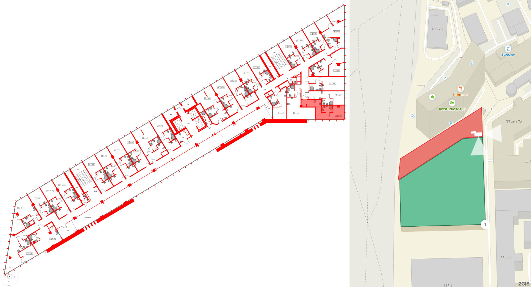 Апартаменты в ЖК Апарт-отель «МОСКО», 1 комнатные, 28 м², 3 этаж