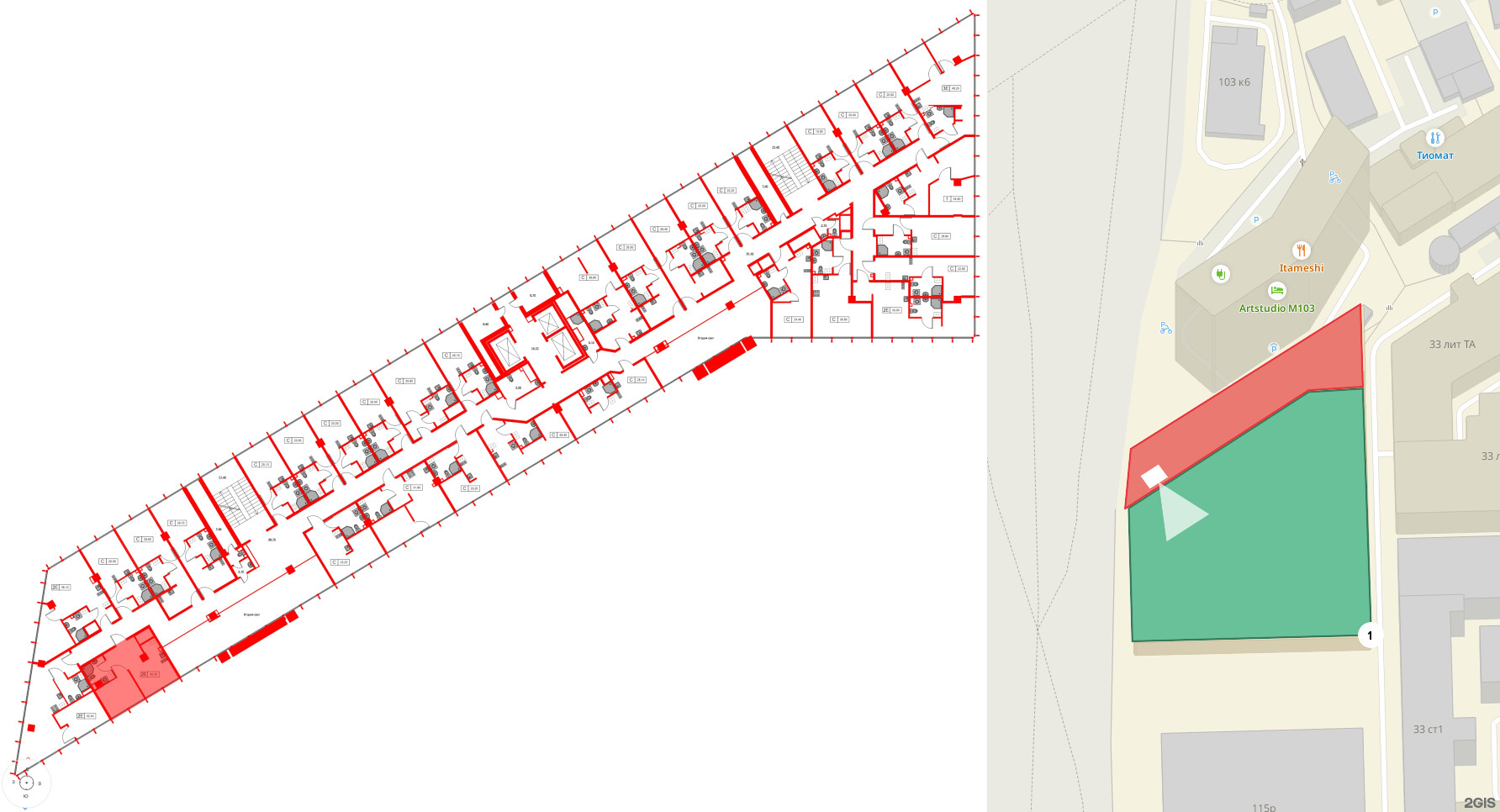 Апартаменты в ЖК Апарт-отель «МОСКО», 1 комнатные, 30 м², 4 этаж