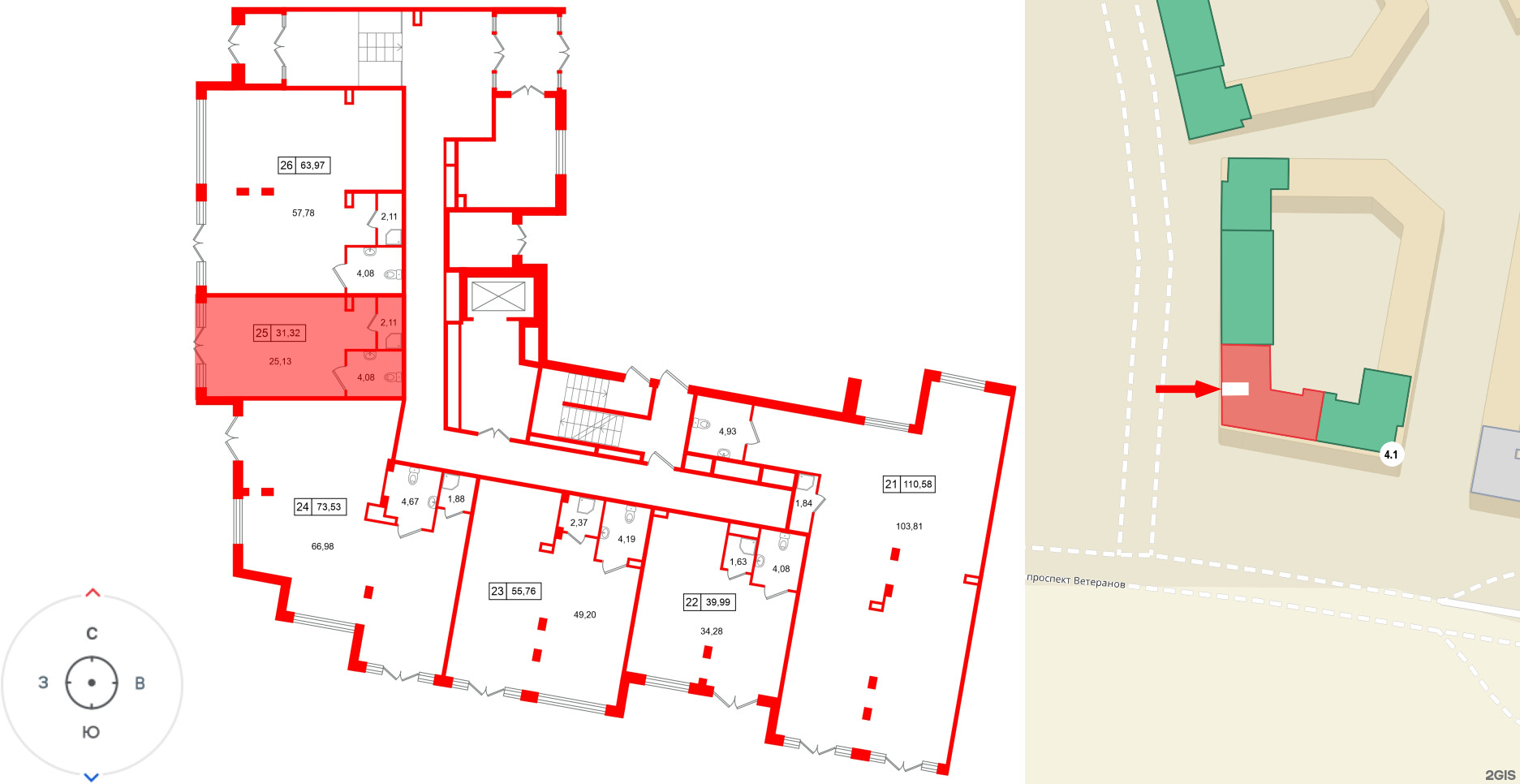 Дворцовый фасад коммерческое фото 2