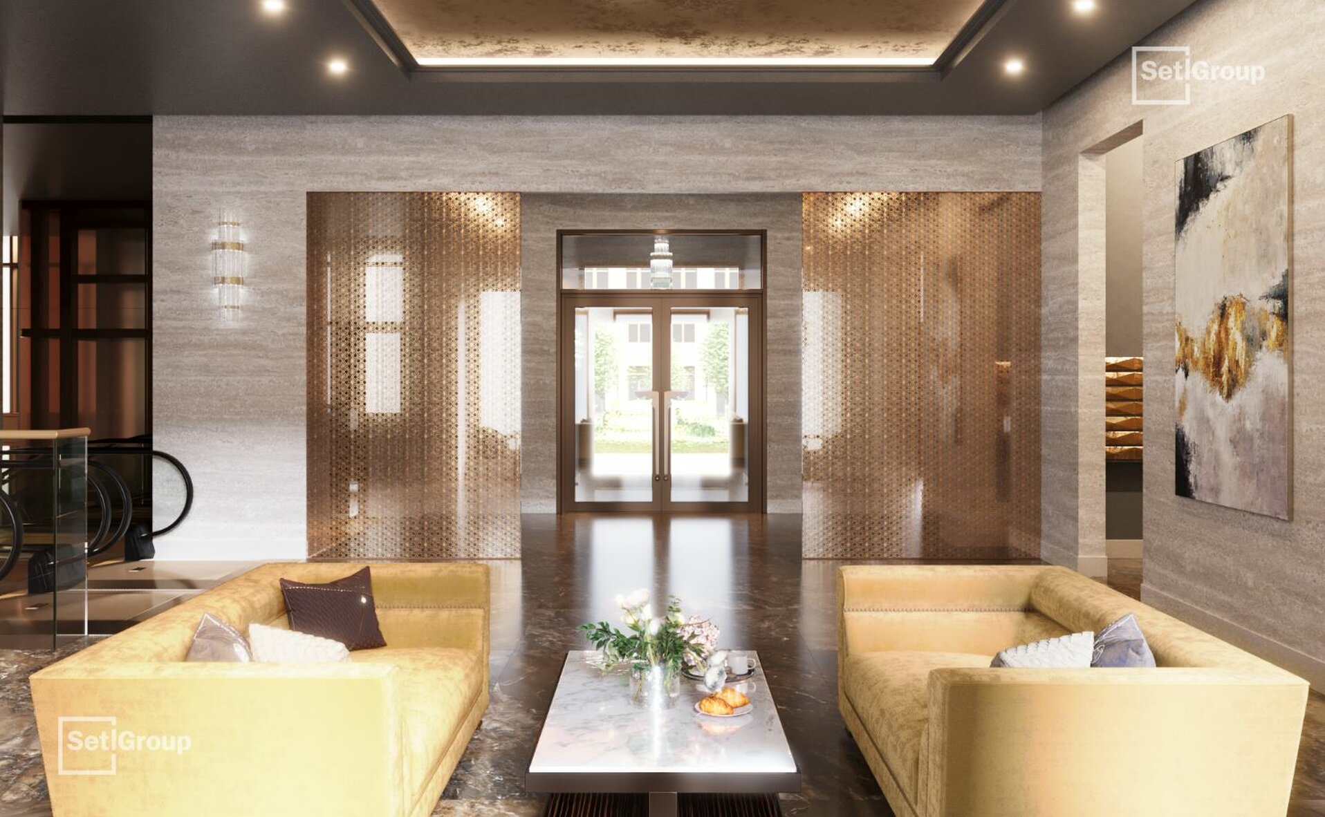 1.1.2 Вид из лобби 2 этажа (выход во двор).JPG